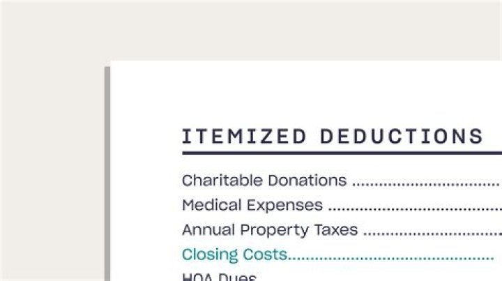 Are closing costs tax deductible?