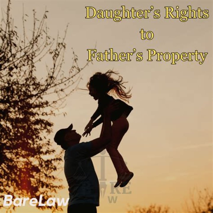 Can father deny his property to daughter?