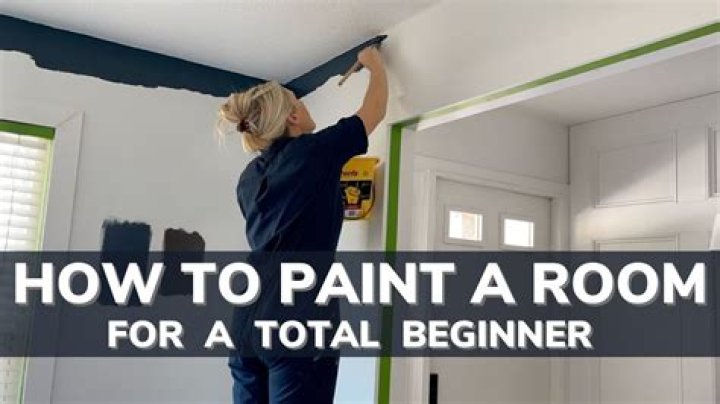 Can I paint a room myself?