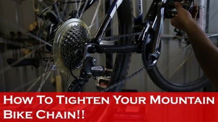 Can I tighten my bike chain?