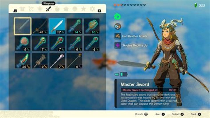Can the Master Sword defeat guardians?