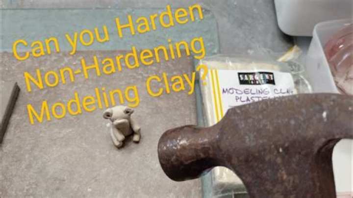Can you harden non hardening clay?