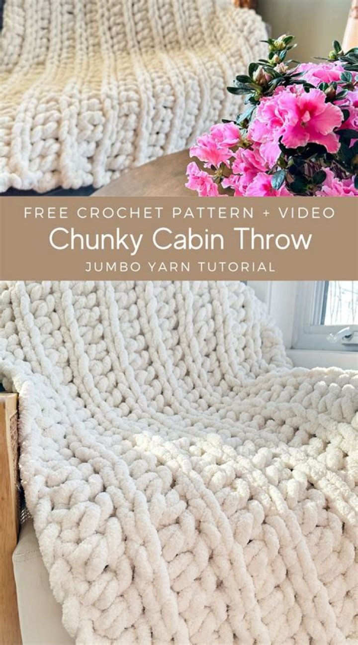 Can you knit and crochet a blanket?