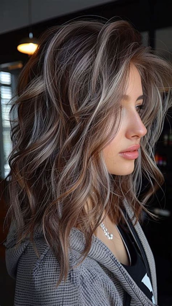 Can you use touch of silver on brown hair?