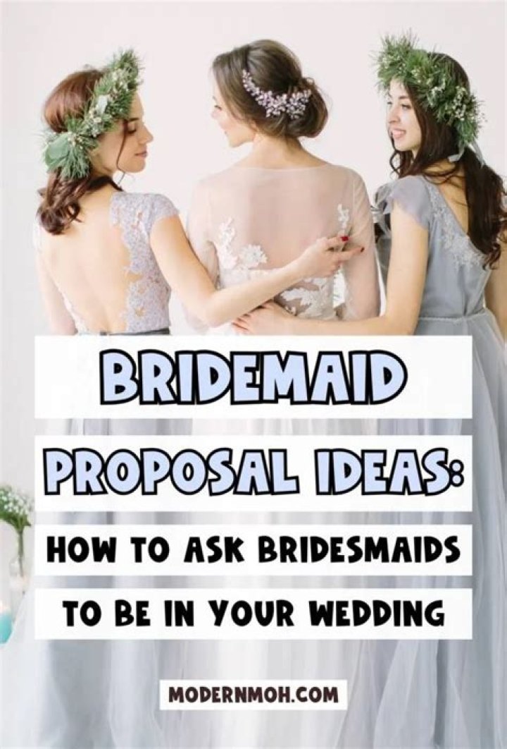 Can your daughter be your bridesmaid?