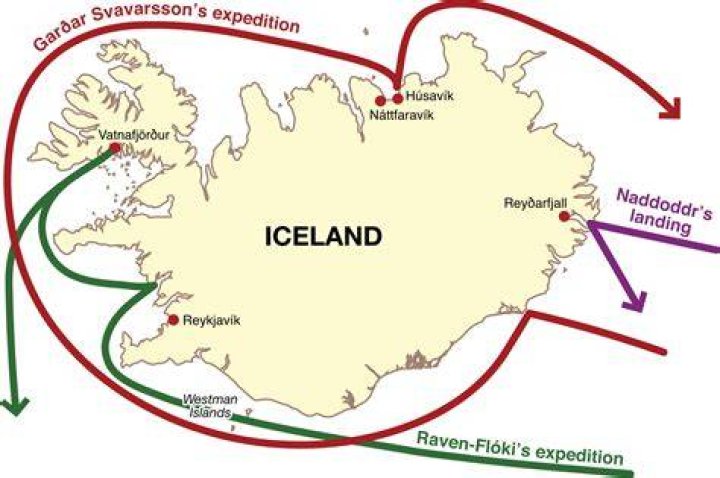 Did Floki discover Iceland?