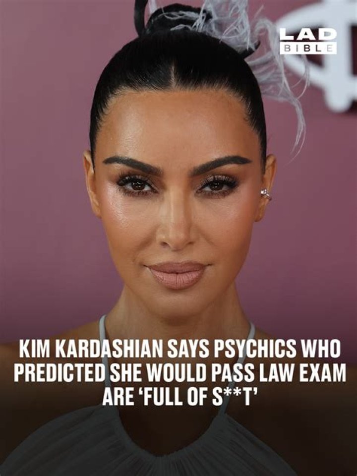 Did Kim Kardashian pass the law exam?