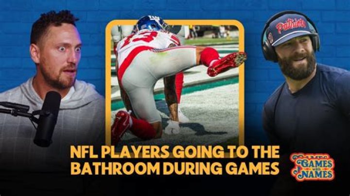 Do baseball players go to the bathroom during games?