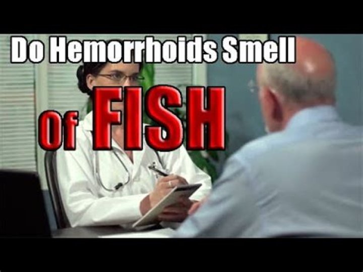 Do hemorrhoids smell like fish?