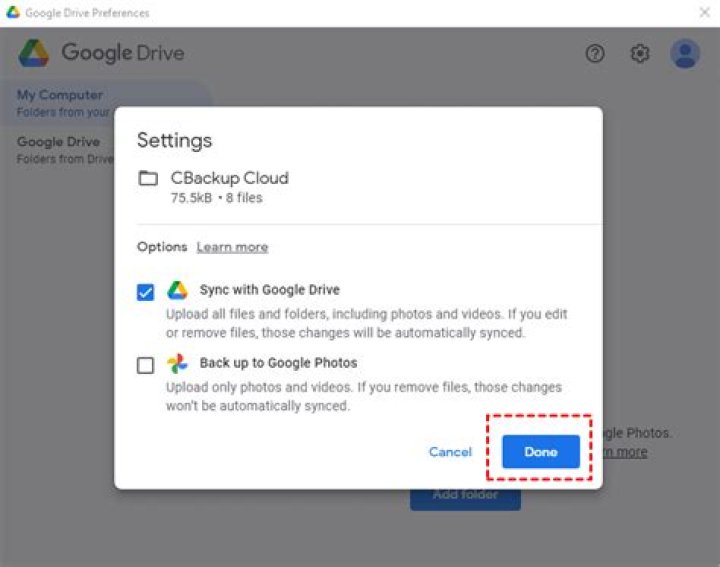 Do I need Google Backup and Sync?