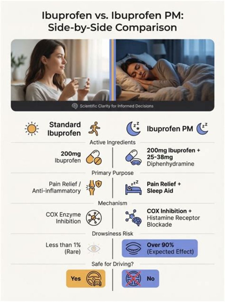 Do ibuprofen make you sleepy?