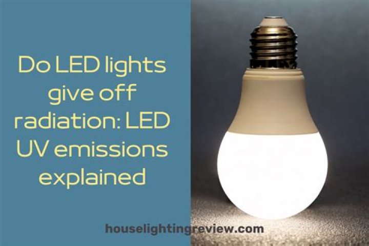 Do LED lights give off UV rays?