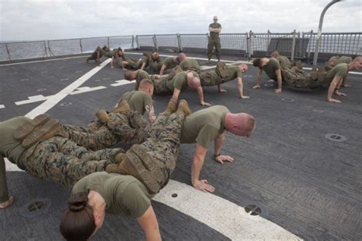 Do Marines work out everyday?