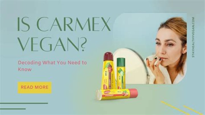 Does Carmex test on animals?