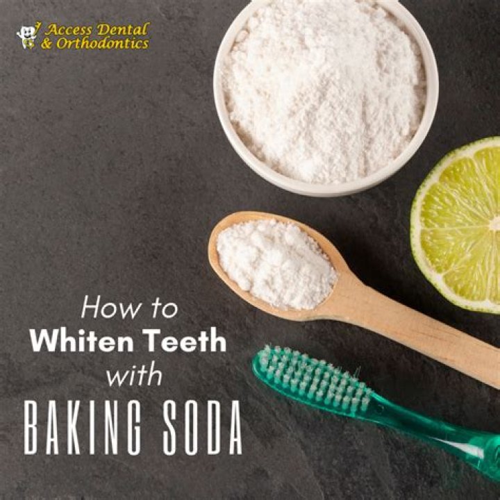 Does kiwi and baking soda whiten teeth?