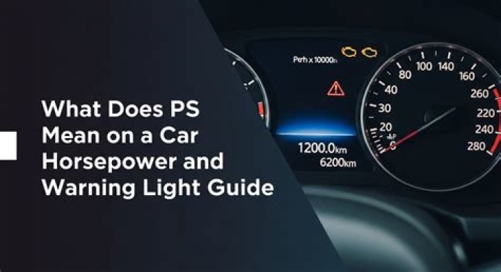 Does PS mean horsepower?