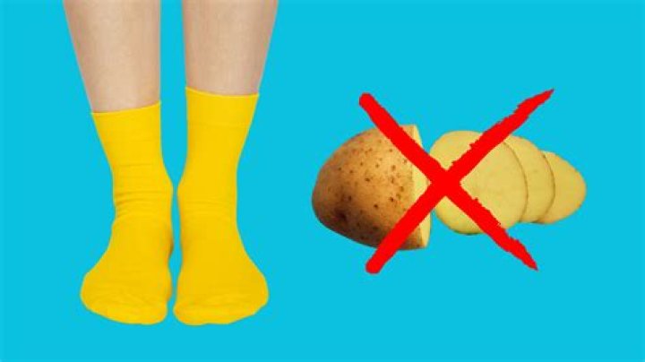 Does putting potato in your socks work?
