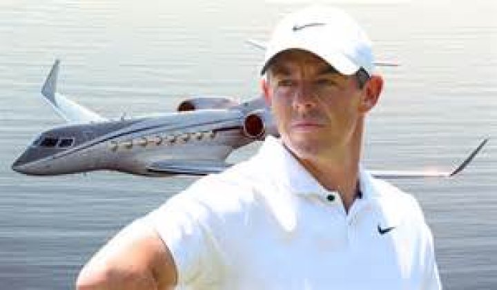 Does Rory McIlroy have his own plane?
