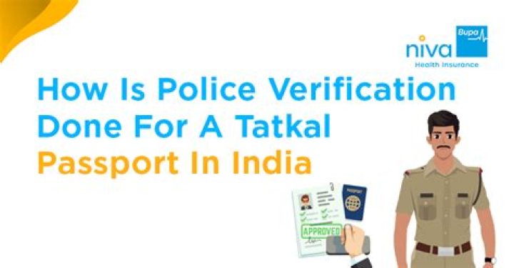 Does tatkal passport need police verification?