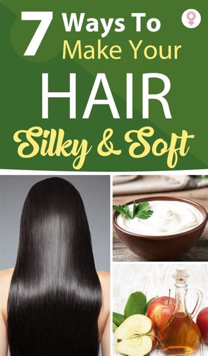 How can I make my hair silky in 5 minutes?