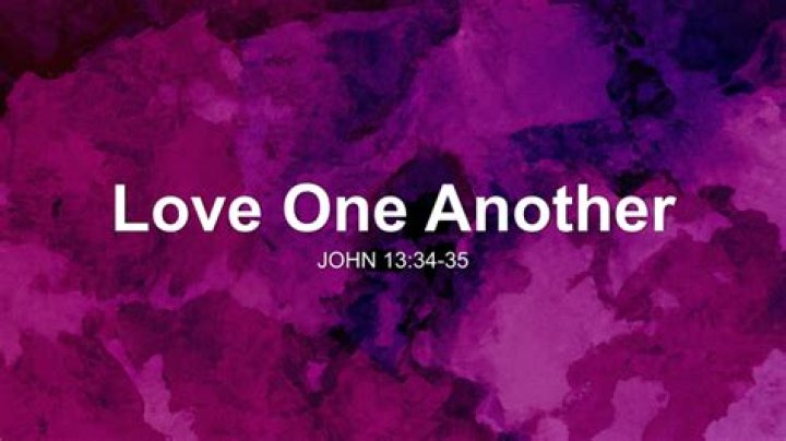 How can one show love to one another?