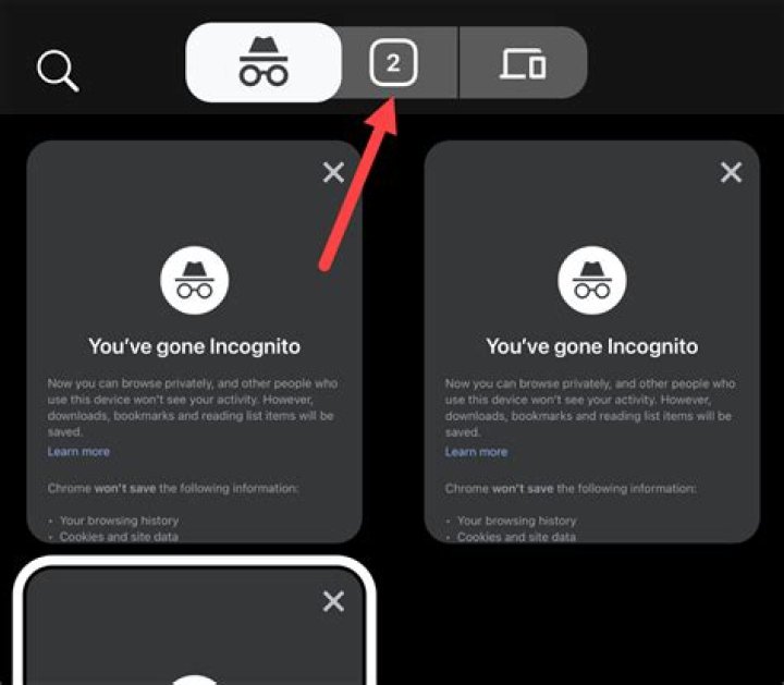 How can you tell if someone is incognito on iPhone?