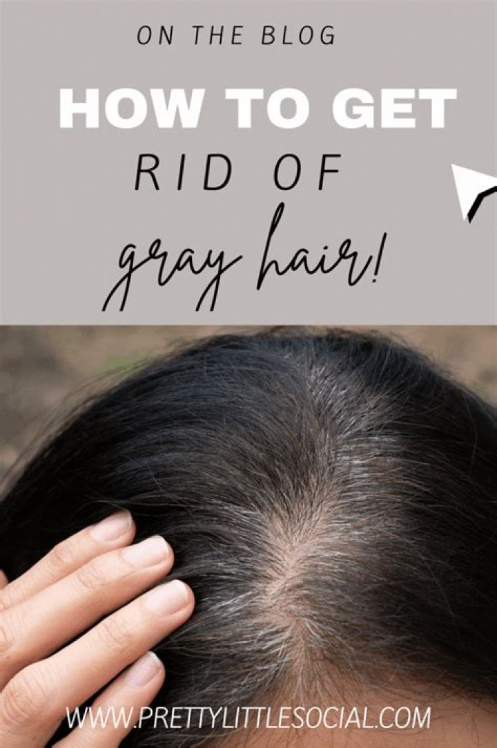 How do I get rid of gray hair permanently?