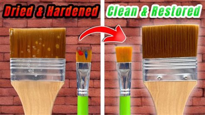 How do you clean hardened resin?