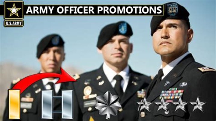How do you get promoted in the Army?