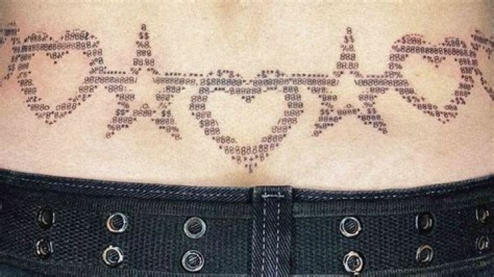 How do you hide a tramp stamp?