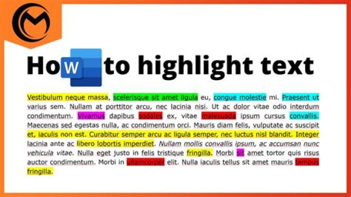 How do you highlight text when studying?