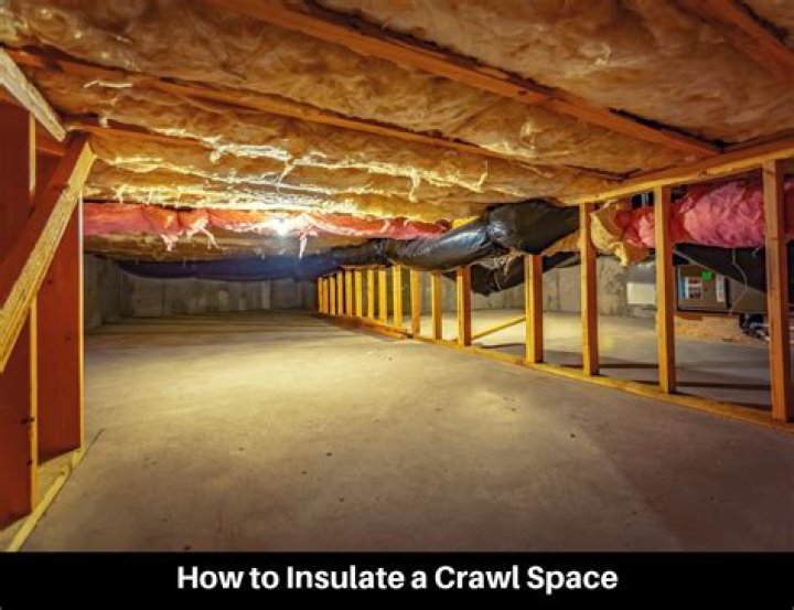 How do you insulate a crawl space floor?