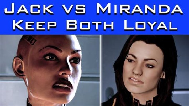 How do you keep both Miranda and Jack loyal?