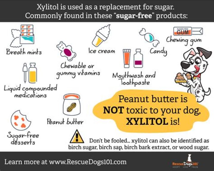 How do you know if xylitol is in food?