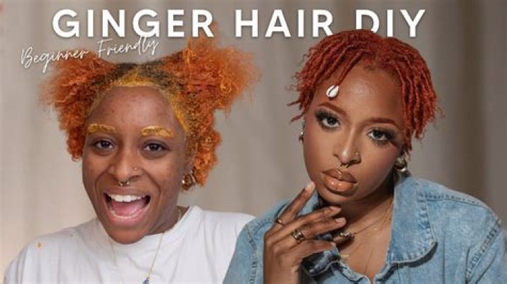 How do you maintain ginger hair?
