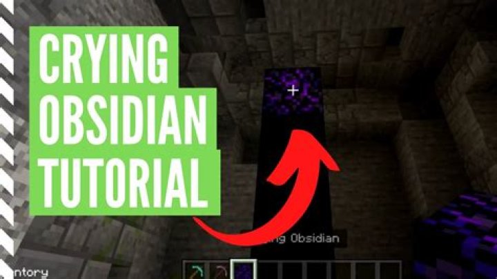 How do you make obsidian cry normal?