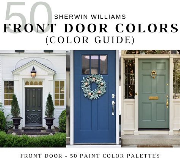 How do you paint a door frame two colors?
