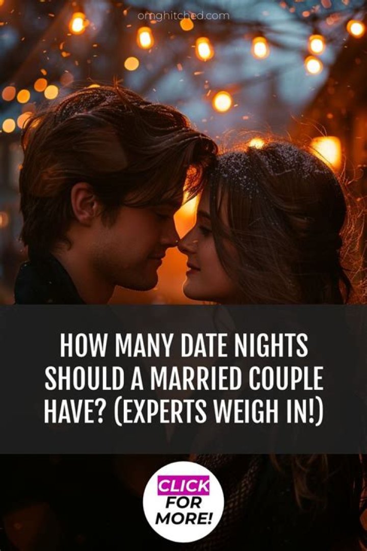 How many date nights should a married couple have?