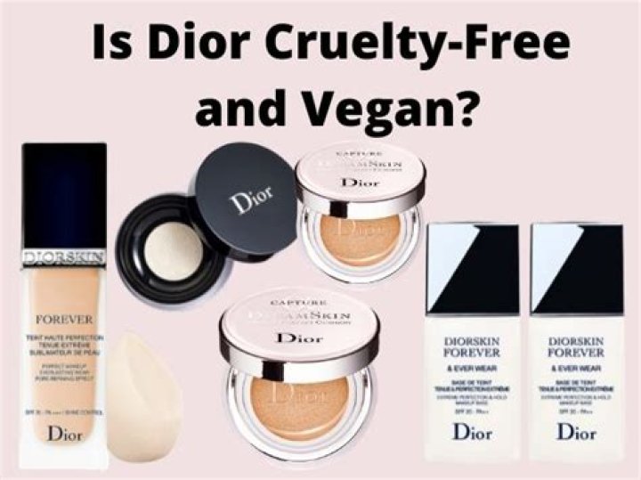 Is Dior cruelty-free and vegan?
