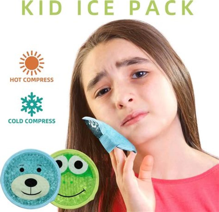 Is it OK to put ice pack on eyes?