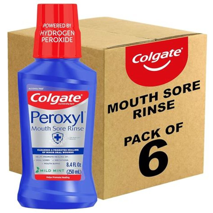 Is it OK to rinse your mouth with peroxide?