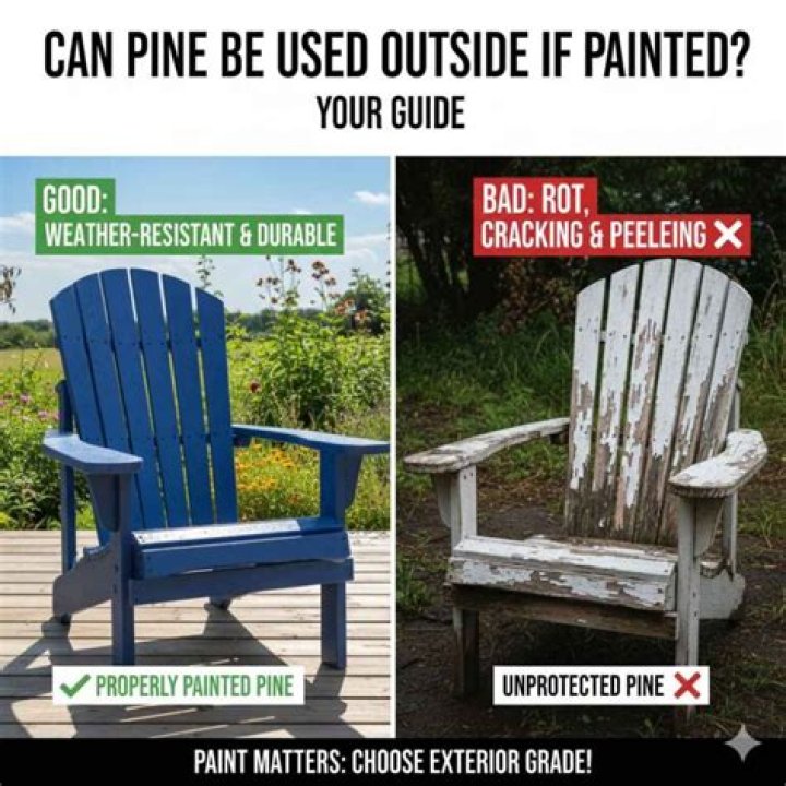 Is pine good for patio?