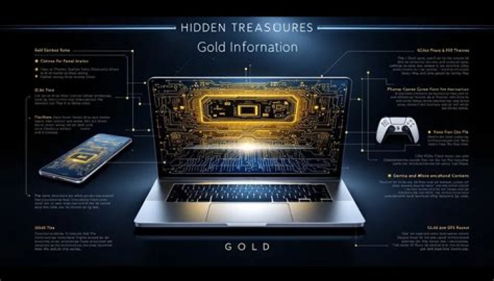 Is there any solid gold in computers?