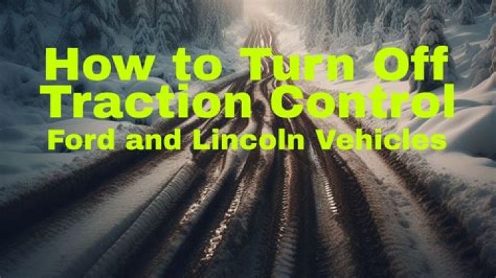 Should I turn traction control off in snow?