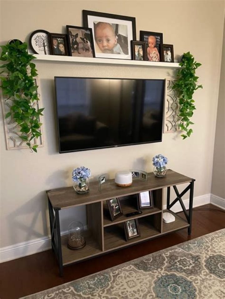 Should you put art above TV?