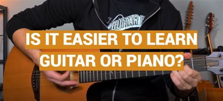 What's harder to learn piano or guitar?