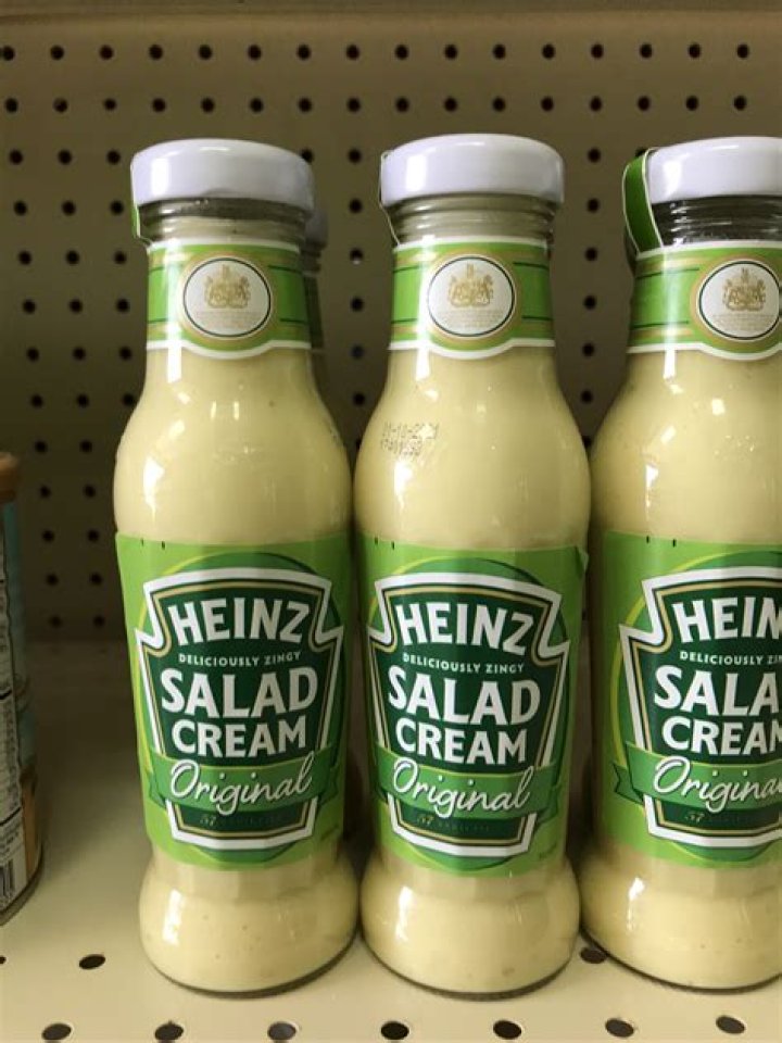 What's in Heinz salad cream?