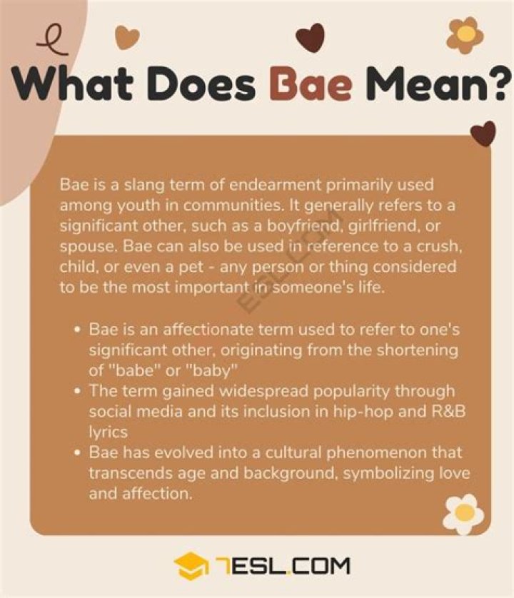 What's the difference between bae and Babe?