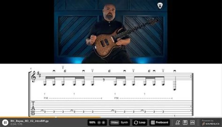 What's the hardest guitar riff?