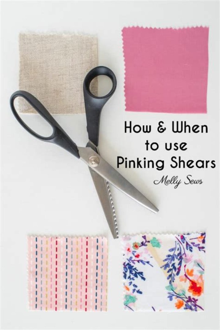 What's the point of pinking shears?